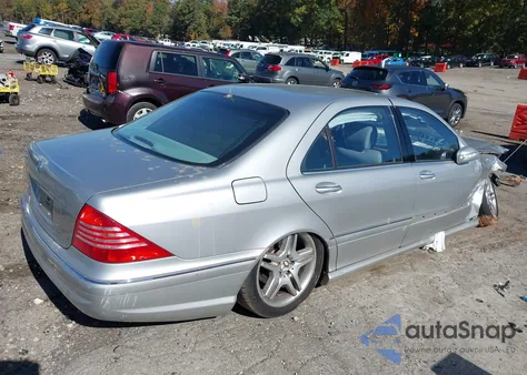 2006 Mercedes-Benz S 430 from USA, damaged, VIN WDBNG70J76A480431